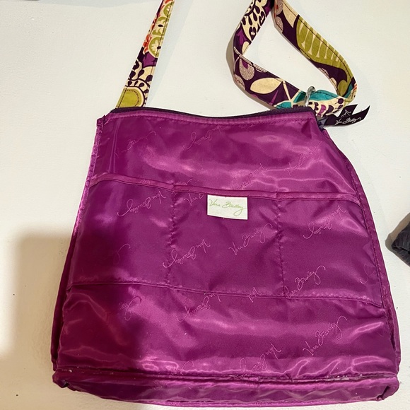 Vera Bradley Cross Body hipster in a fun and vibrant pattern. - Picture 6 of 7